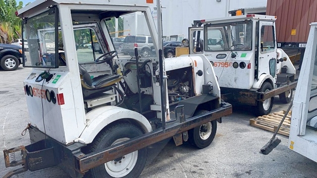 Baggage Tractor Tug MA-50 CAB