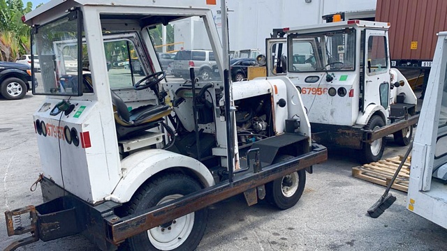 Baggage Tractor Tug MA-50 CAB