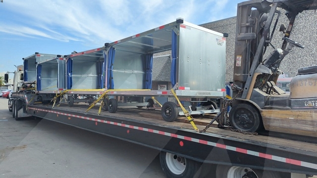 Baggage Carts Closed Iscar BCL-8 Galvanized 2023