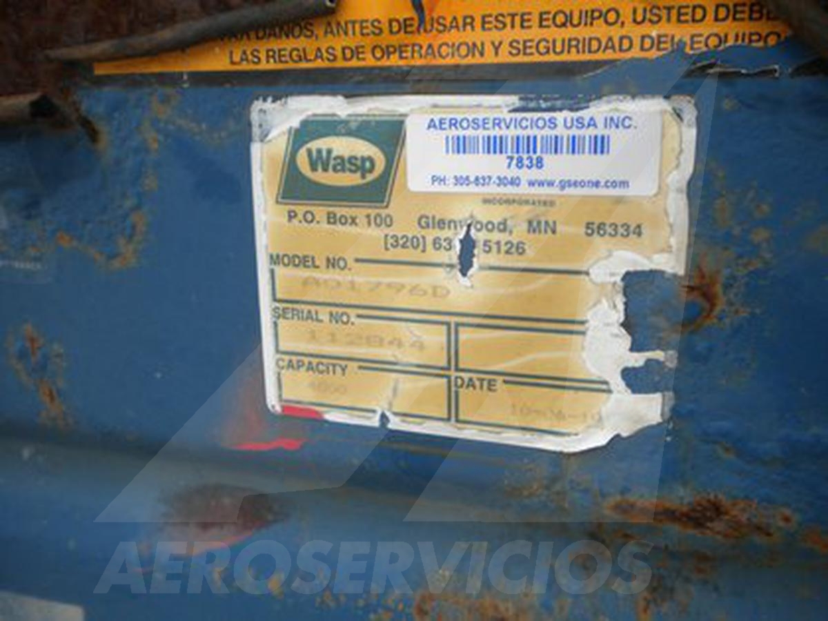 Baggage Cart Open - Wasp A01796D