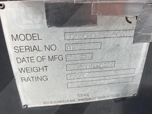 Ground Power Unit TLD 4090-T-CUP