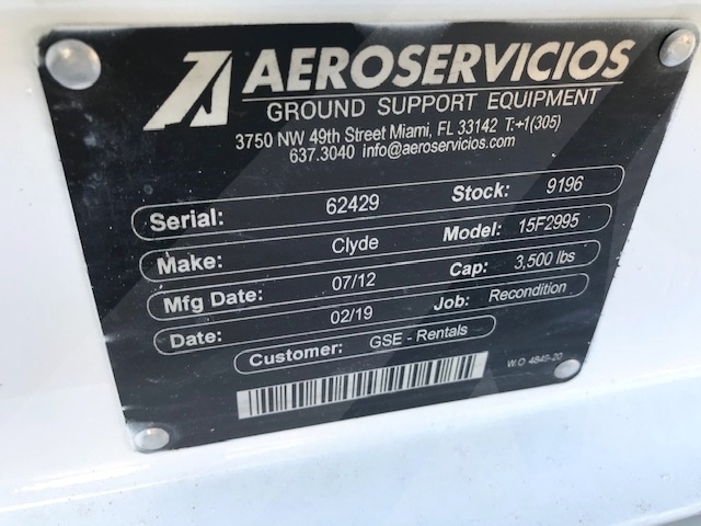 Dollies LD3 Clyde 15F2995 Roller Deck-4 Wheel Steering