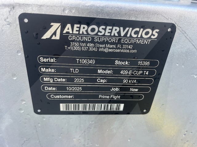 Ground Power Unit TLD GPU 409-E-CUP Tier 4F