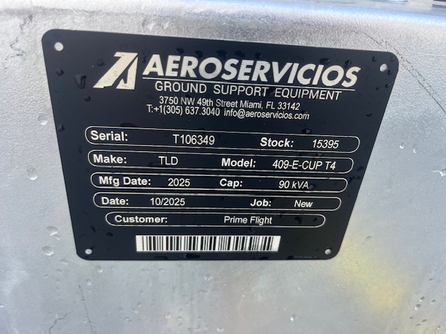 Ground Power Unit TLD GPU 409-E-CUP Tier 4F