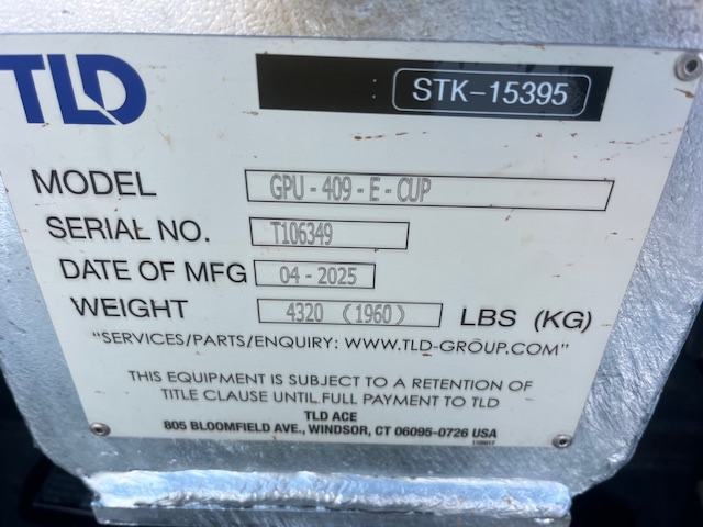 Ground Power Unit TLD GPU 409-E-CUP Tier 4F