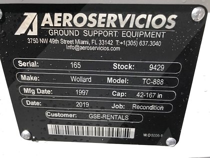 Belt Loader Wollard TC-888