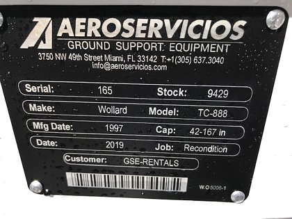 Belt Loader Wollard TC-888