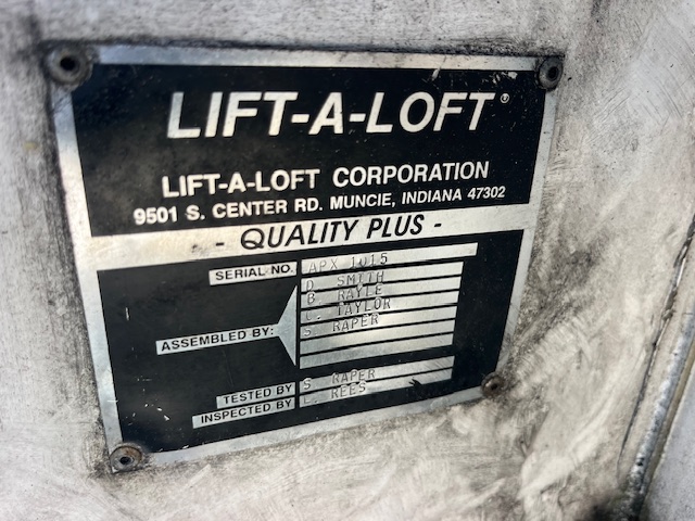 LIft LIFT-A-LOFT APX-20