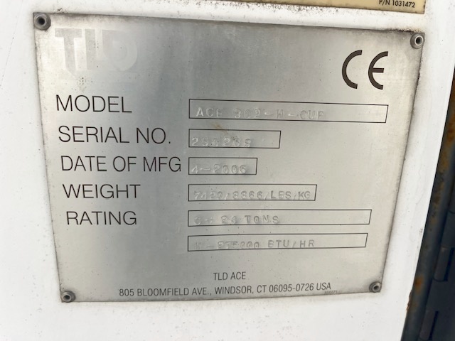 Air Conditioning Unit TLD ACE 302 H-CUP - 24 Tons