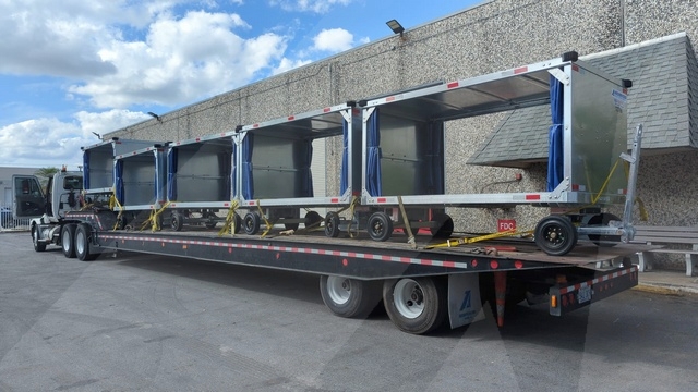 Baggage Carts Closed Iscar BCL-8 Galvanized 2023