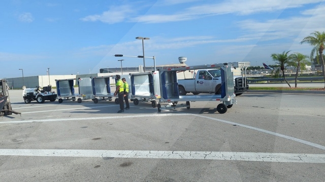 Baggage Carts Closed Iscar BCL-8 Galvanized 2023