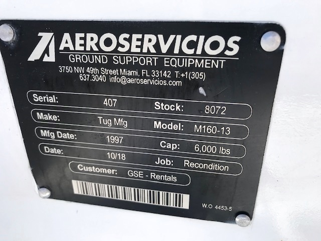 Baggage Tractor Tug M1A-60