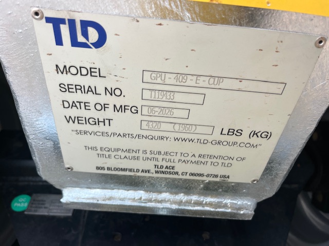Ground Power Unit TLD GPU 409-E-CUP T4