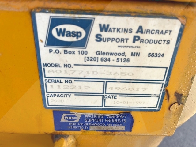 Towable Belt Loader Wasp A01771D-3650