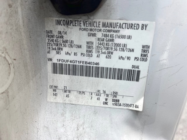 Parking Lot Sweeper Ford F-450/Tymco 210h