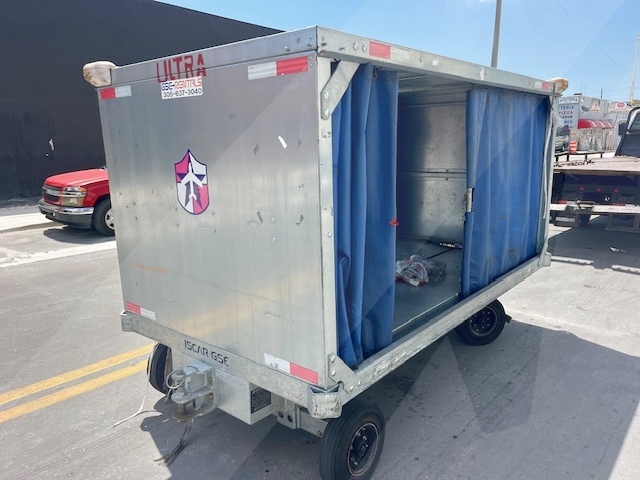 Baggage Carts Closed Iscar BCL-8 Galvanized 2023