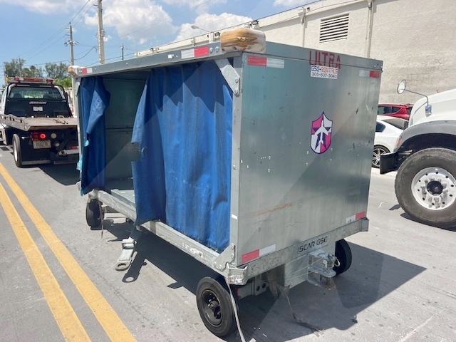 Baggage Carts Closed Iscar BCL-8 Galvanized 2023