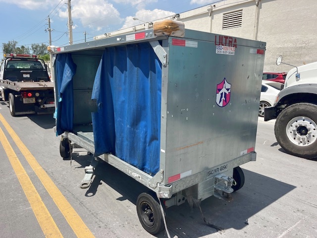 Baggage Carts Closed Iscar BCL-8 Galvanized 2023