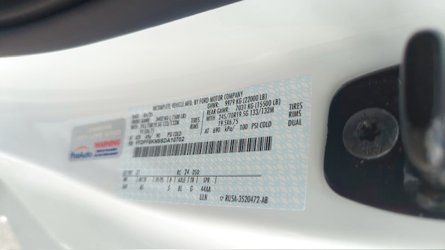 Truck Chassis Ford F-600