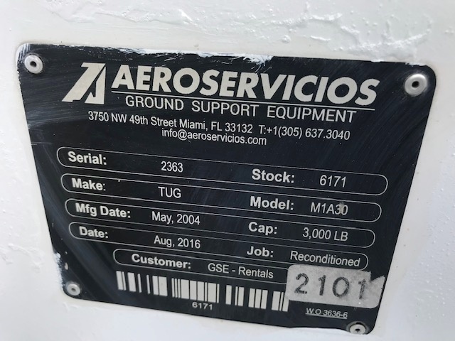 Baggage Tractor Tug M1A30-14