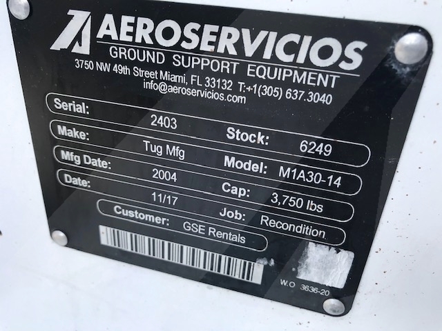 Baggage Tractor Tug M1A30-14