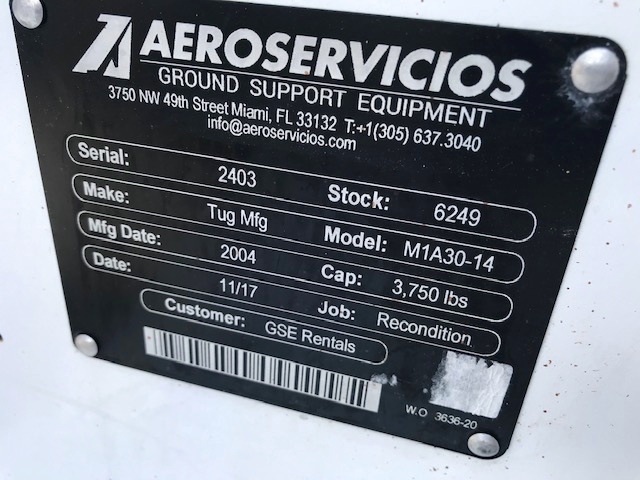 Baggage Tractor Tug M1A30-14