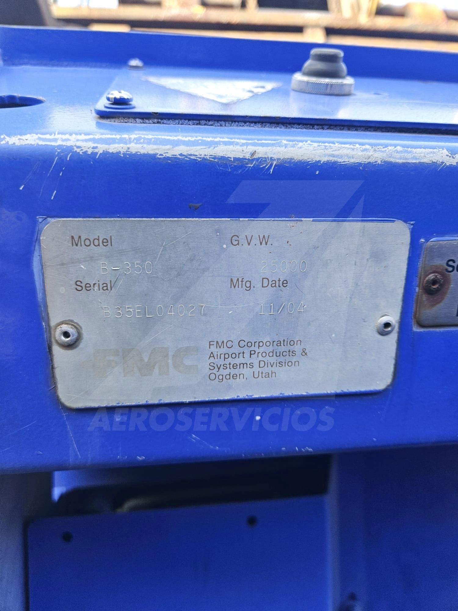 Push Back Tractor FMC B350E