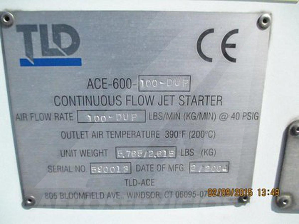 Air Start Unit TLD/ACE-600-100 DUP