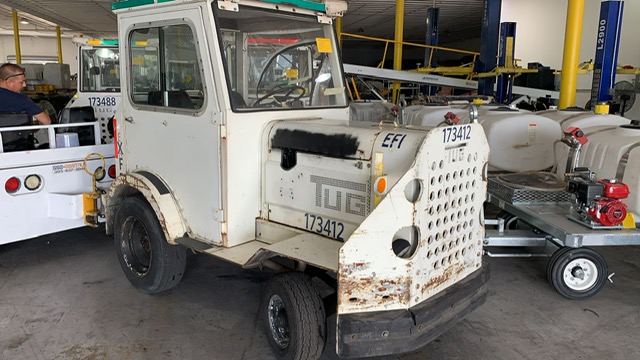 Baggage Tractor Tug MA-30/40 Cab