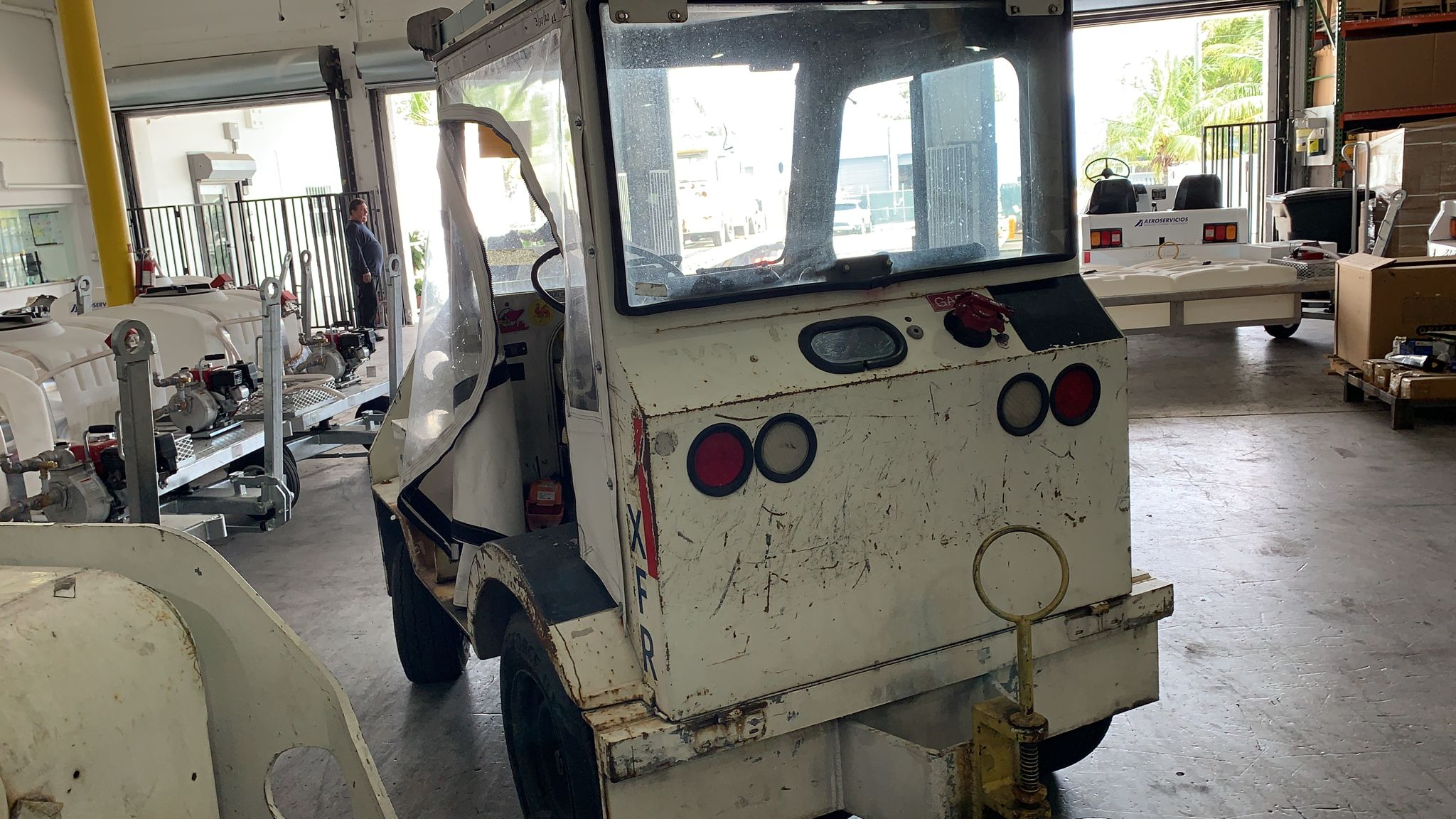 Baggage Tractor Tug MA-30/40 Cab