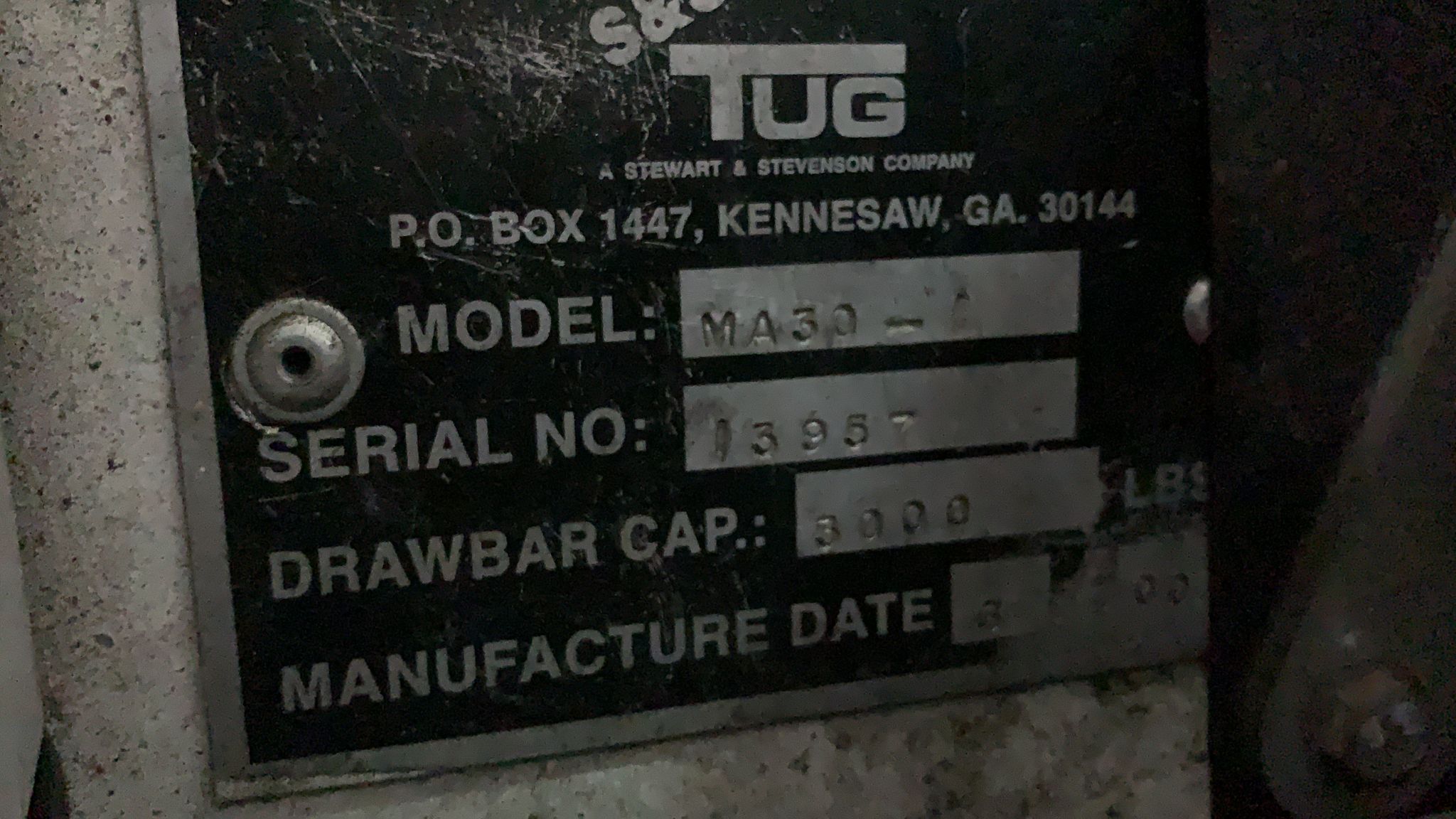 Baggage Tractor Tug MA-30/40 Cab