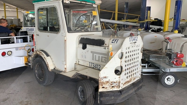 Baggage Tractor Tug MA-30/40 Cab