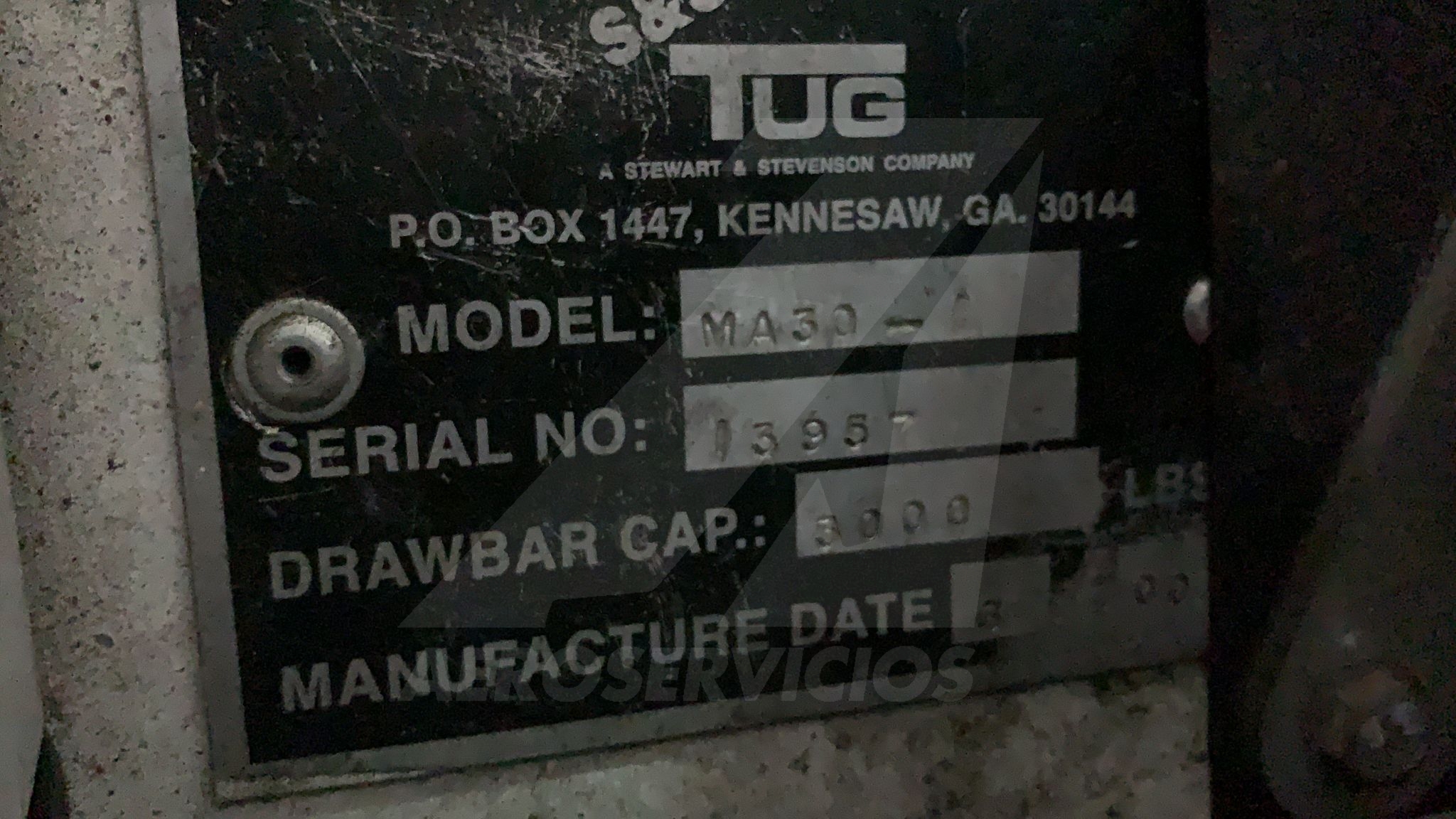 Baggage Tractor Tug MA-30/40 Cab