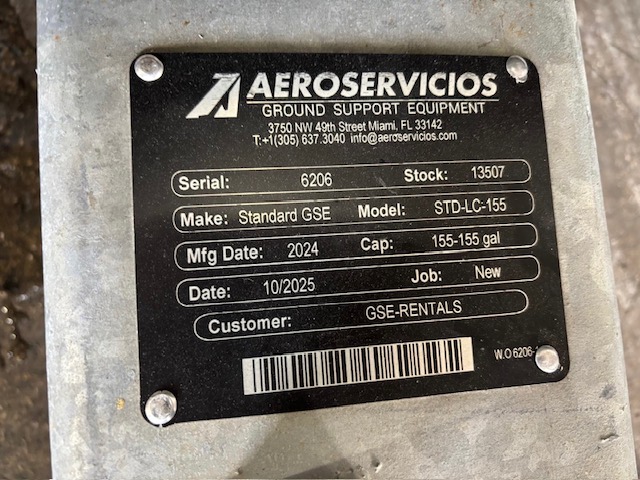 Lavatory Service Cart STD-LC-155-155 Galvanized