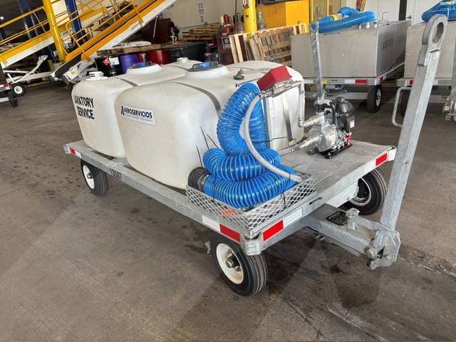 Lavatory Service Cart STD-LC-155-155 Galvanized