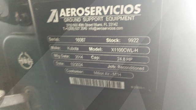 Utility Vehivcle Kubota RTV- X1100C 4WD