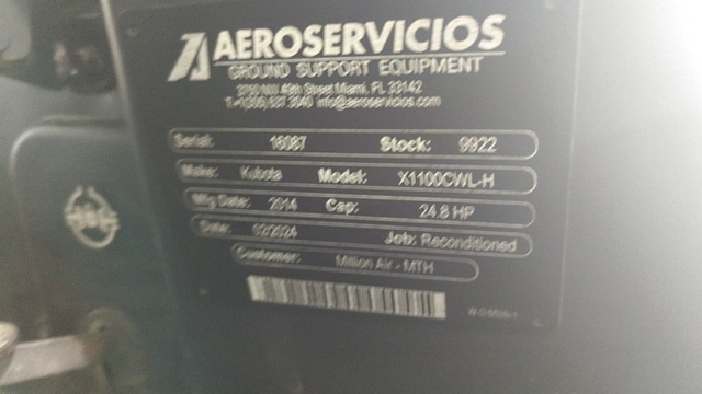 Utility Vehivcle Kubota RTV- X1100C 4WD