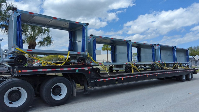 Baggage Carts Closed Iscar BCL-8 Galvanized 2023