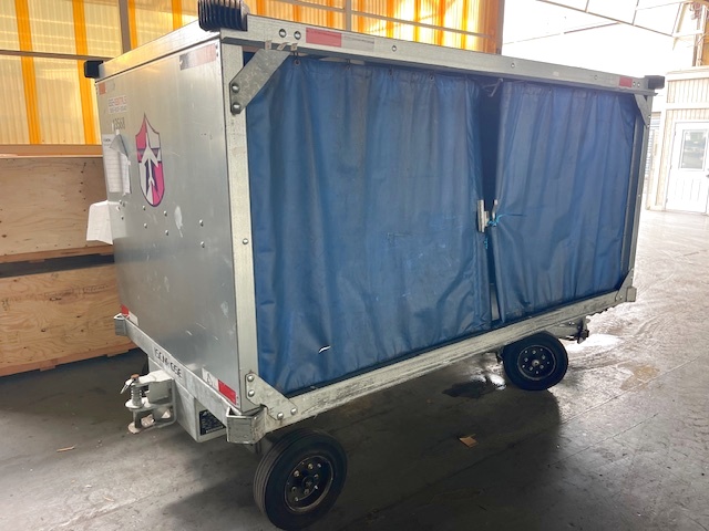Baggage Carts Closed Iscar BCL-8 Galvanized 2023