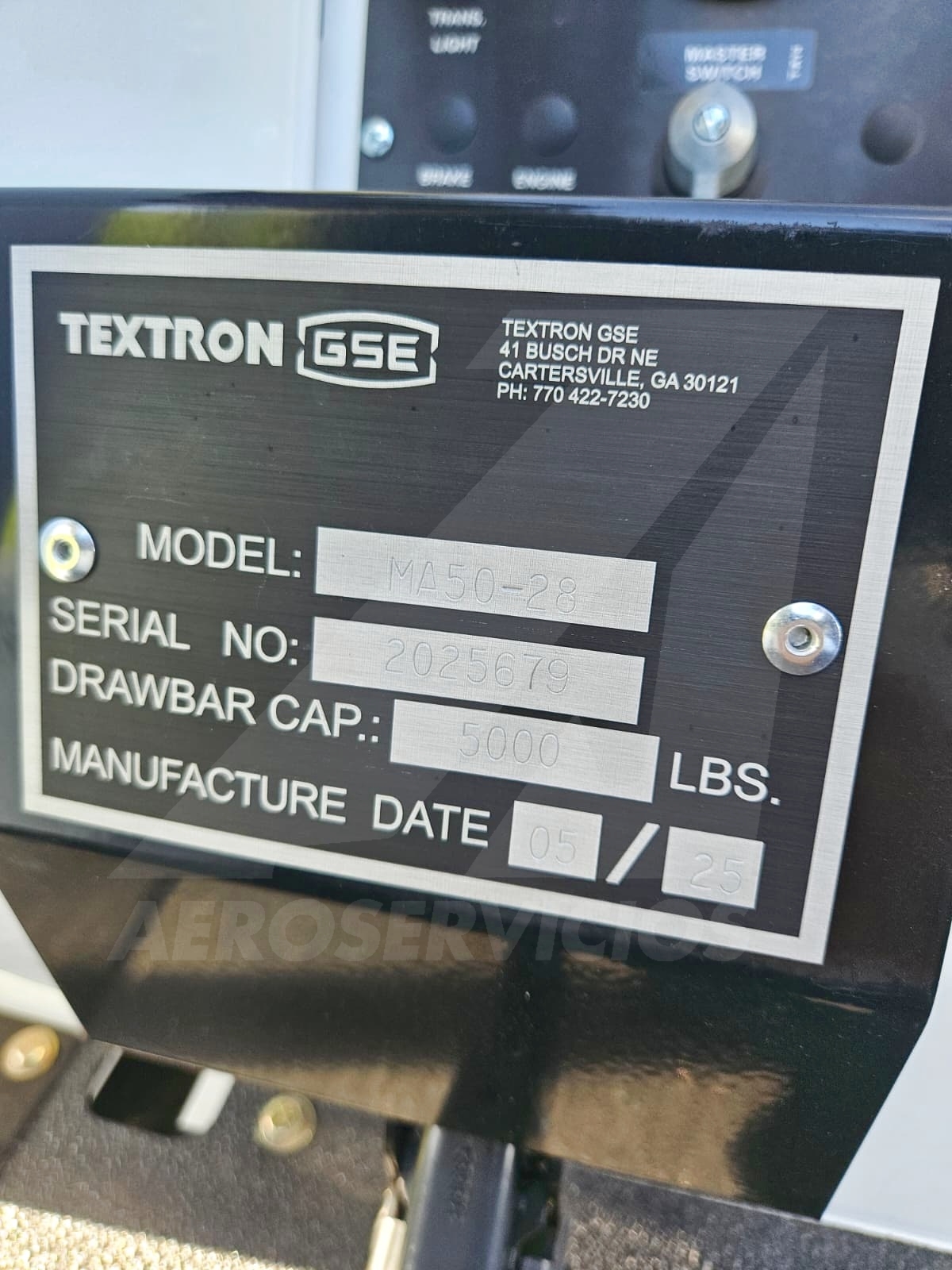 Baggage Tractor Tug MA50-28 2025