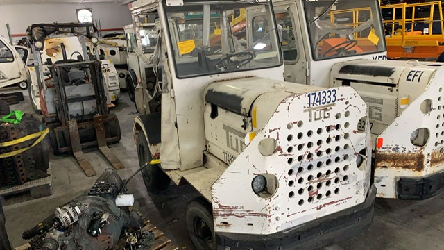 Baggage Tractor Tug MA-40 Cab