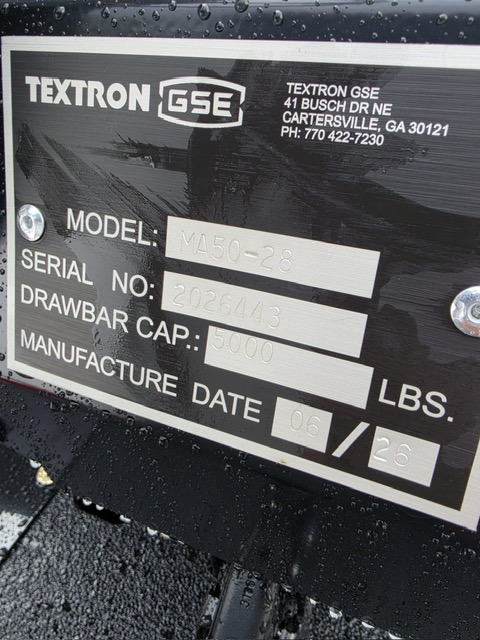 Baggage Tractor Tug MA50-28 2026