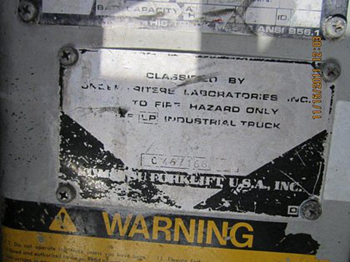 1996 Komatsu FG-10ST15