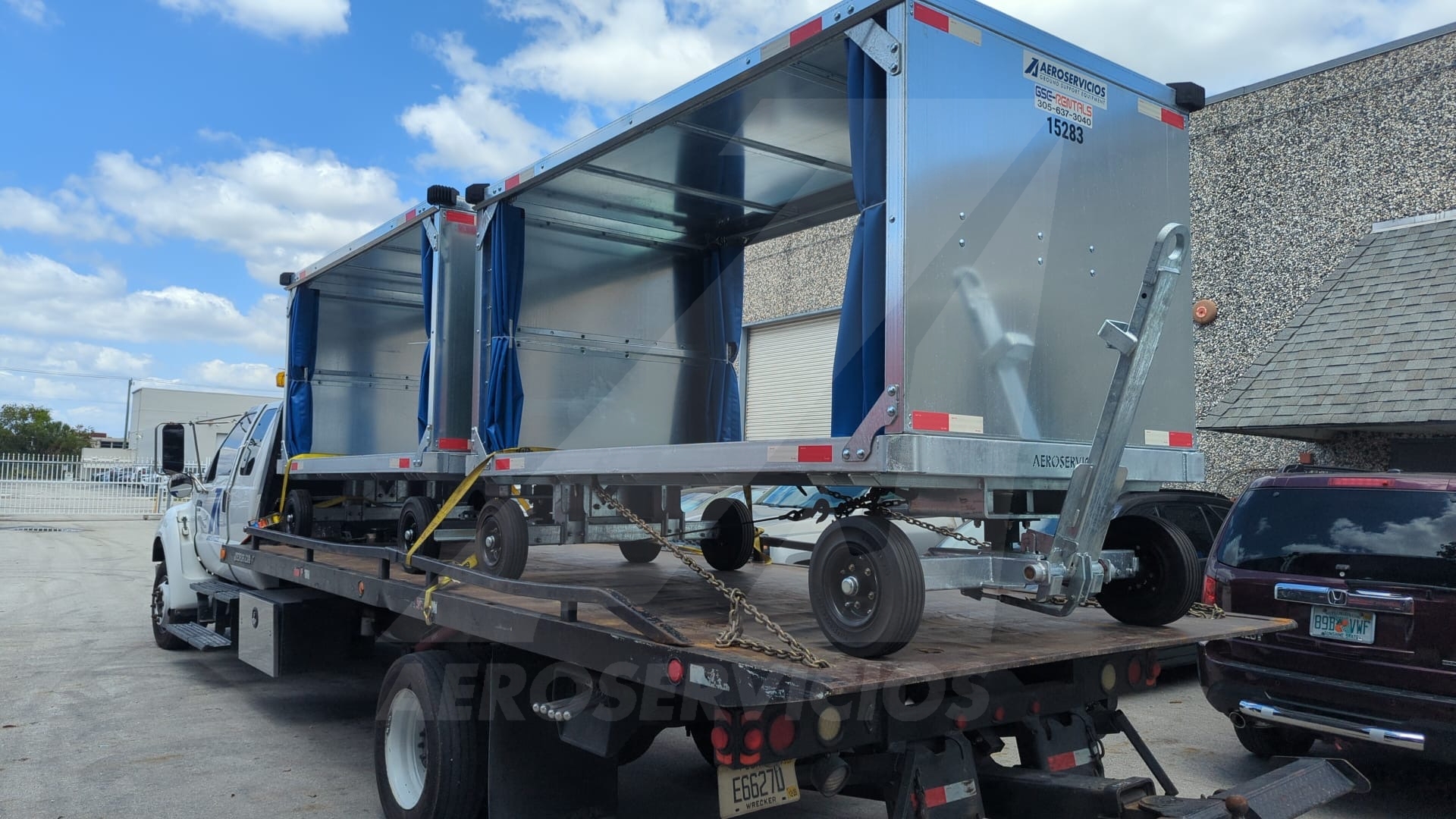 Baggage Carts Closed Iscar BCL-8 Galvanized 2025