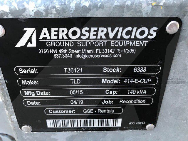 Ground Power Unit TLD GPU 4140-E-CUP- Tier 3 Flex