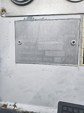 Baggage Tractor Tug MA-30