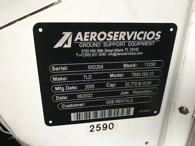 Push Back Tractor TLD TMX-150-12