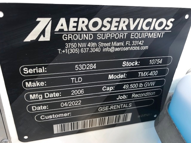 Push Back Tractor TLD TMX-400