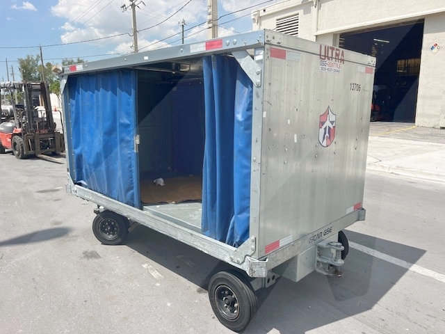 Baggage Carts Closed Iscar BCL-8 Galvanized 2023