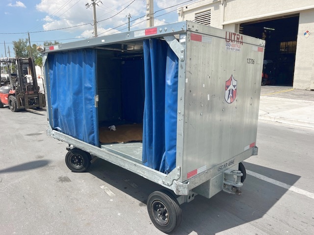 Baggage Carts Closed Iscar BCL-8 Galvanized 2023